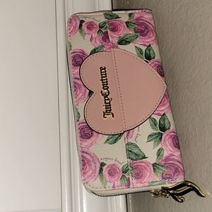 Juicy Couture floral wallet